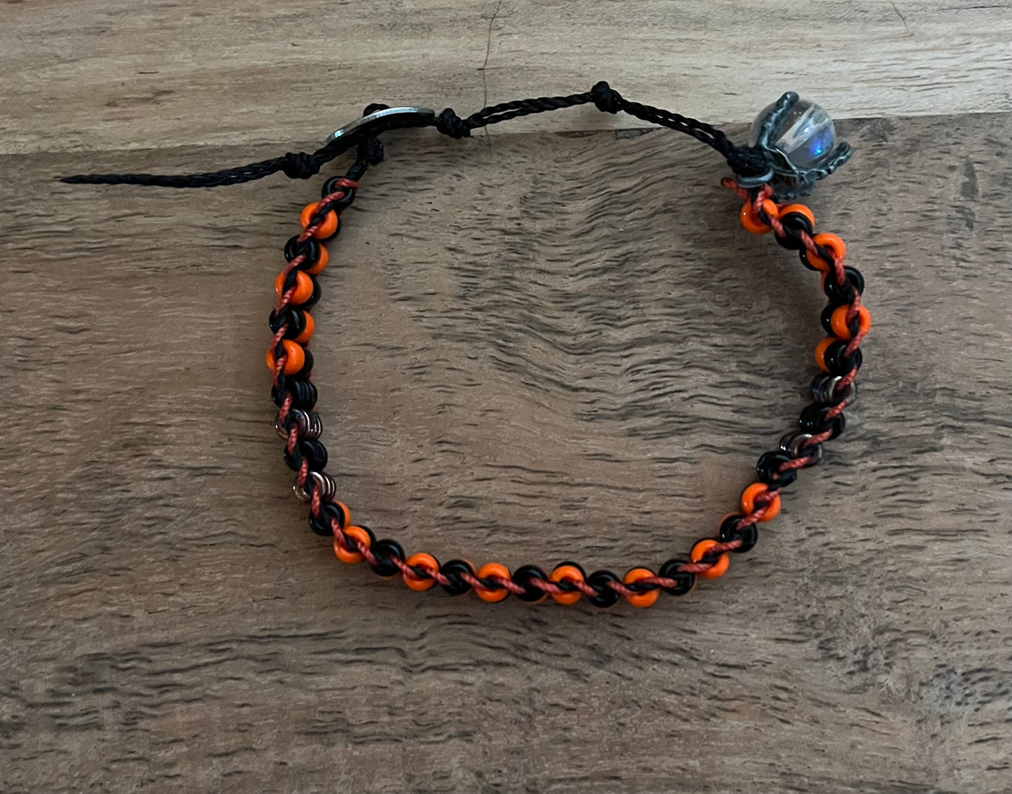 “Halloween Magick” Single Wrap Bracelet