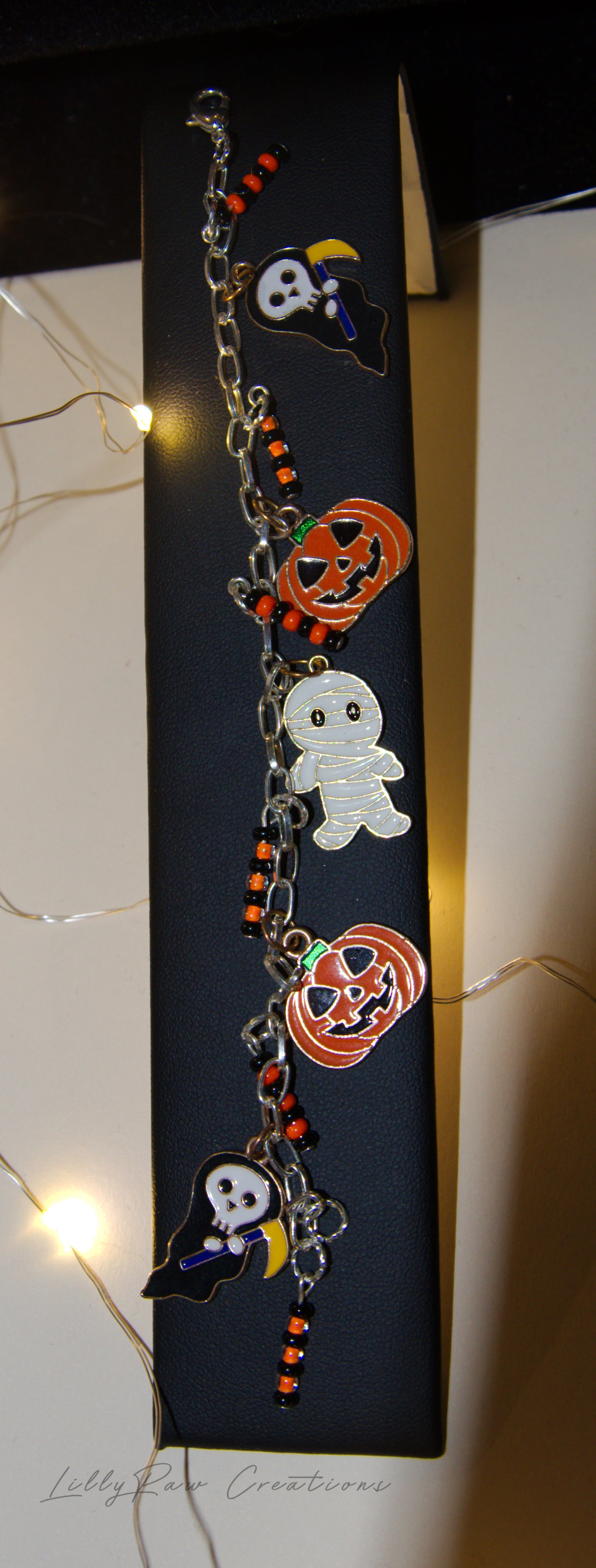 “Trick or Treat” Charm Bracelet