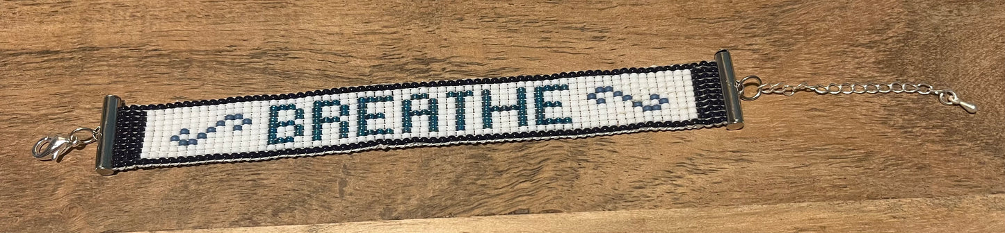 “Embracing Serenity” Mindfulness Loom Woven Bracelet
