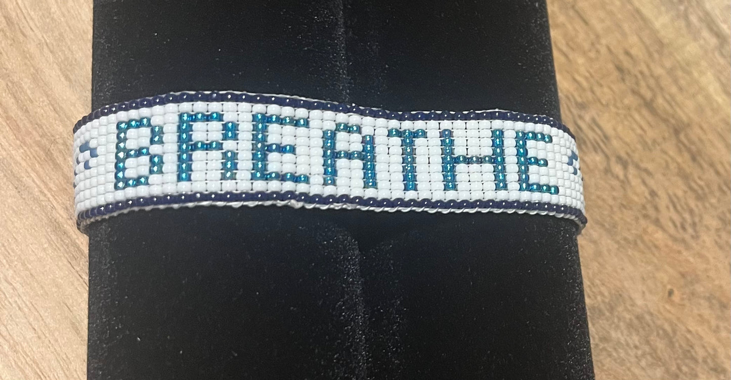 “Embracing Serenity” Mindfulness Loom Woven Bracelet