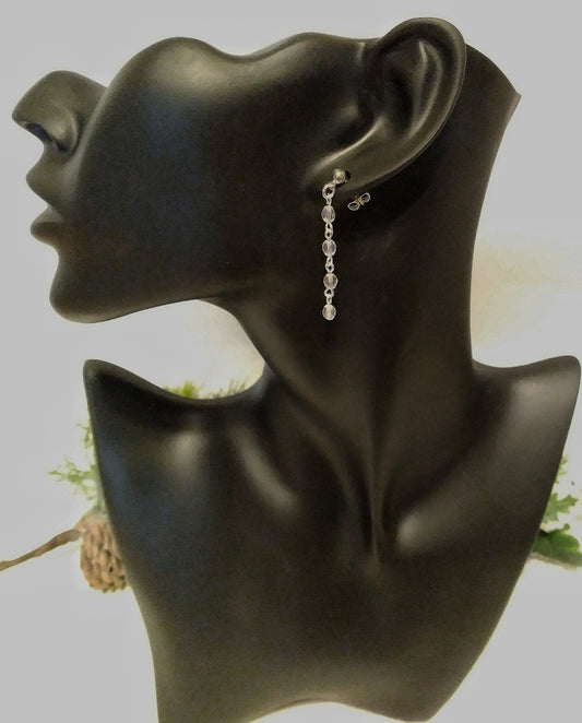 Boucles d'oreilles "Chutes de Neige"