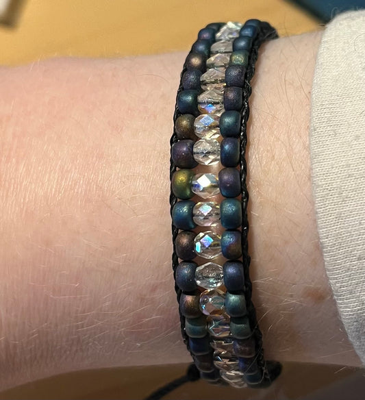 “Starry Night” Single Wrap Bracelet