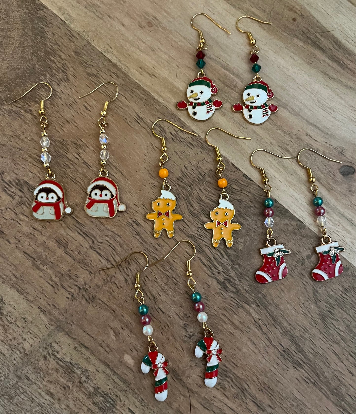 “Holly Jolly” Charm Earrings
