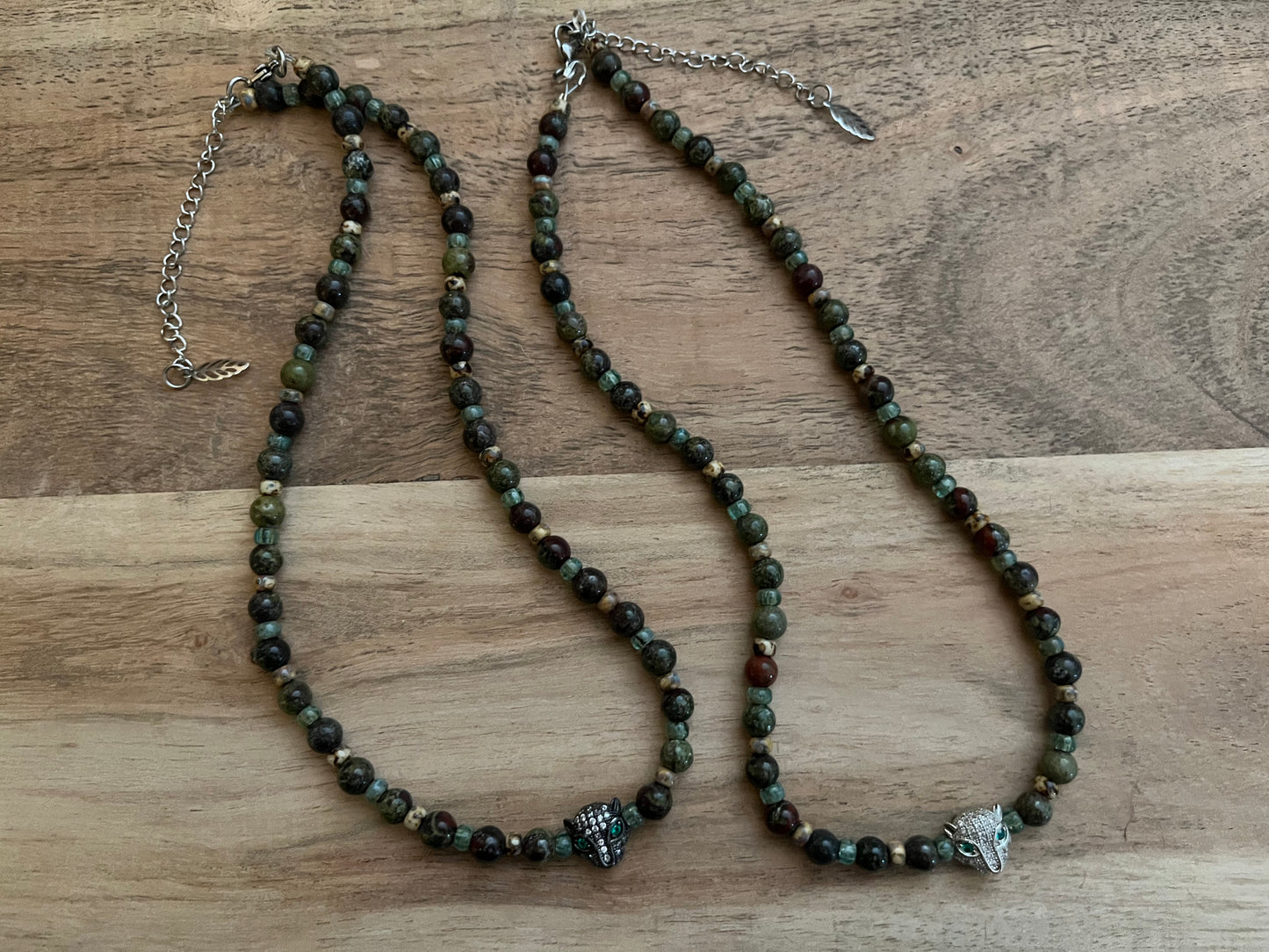 LIMITED EDITION: "It's a Jungle Out There!" Necklace (Princess Length)