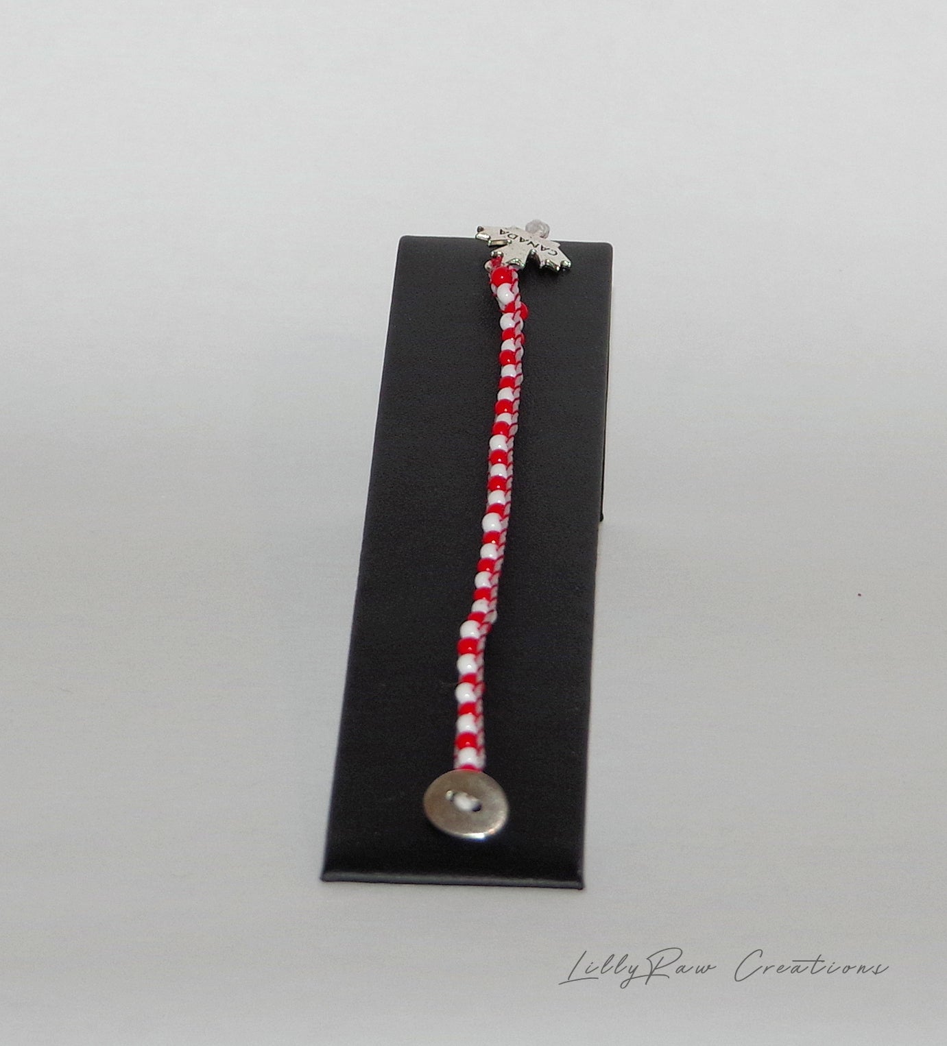 "O Canada" Single Wrap Bracelet